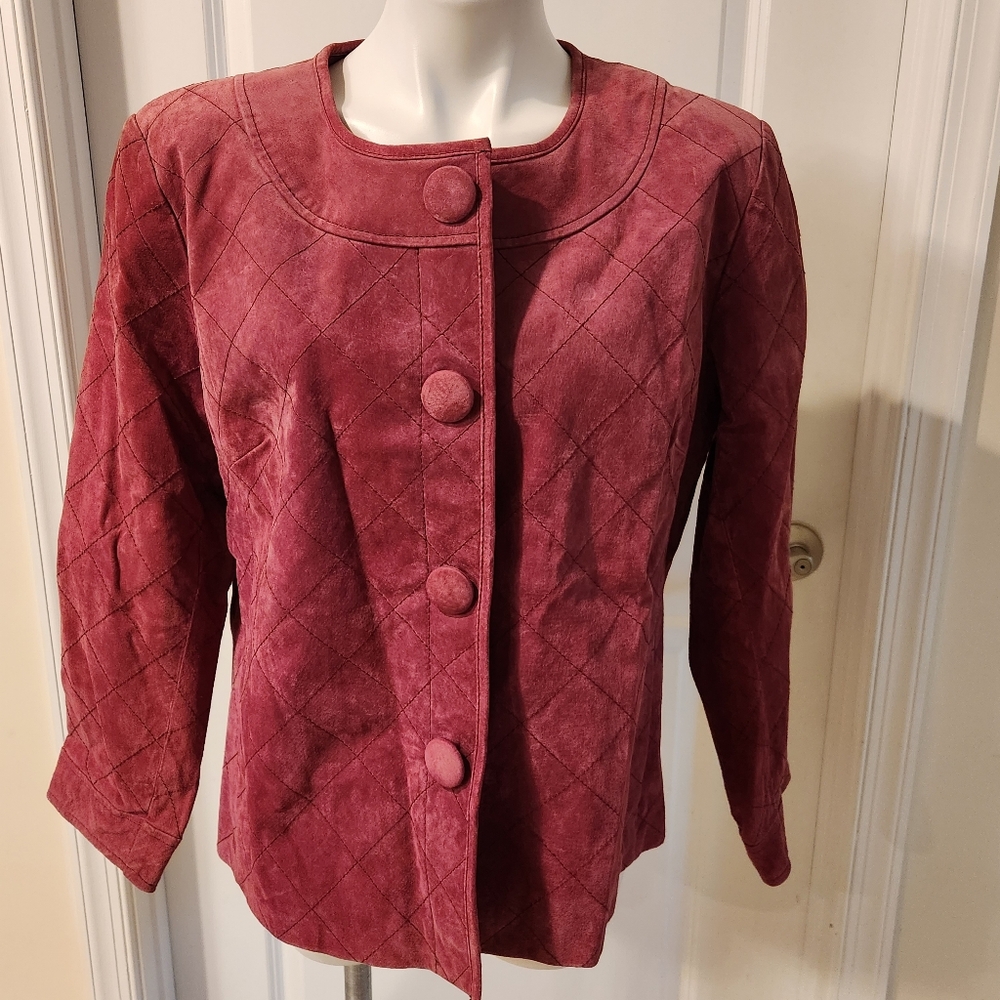 Chico' Krista leather jacket new with tags size 3 or XL